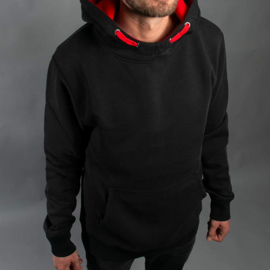 DLZ Hoodie BLACK-Red