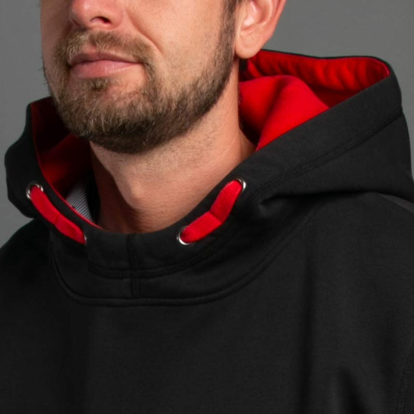 DLZ Hoodie BLACK-Red