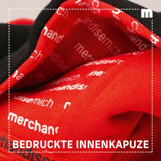 Zip Hoodie mit individueller Innenkapuze