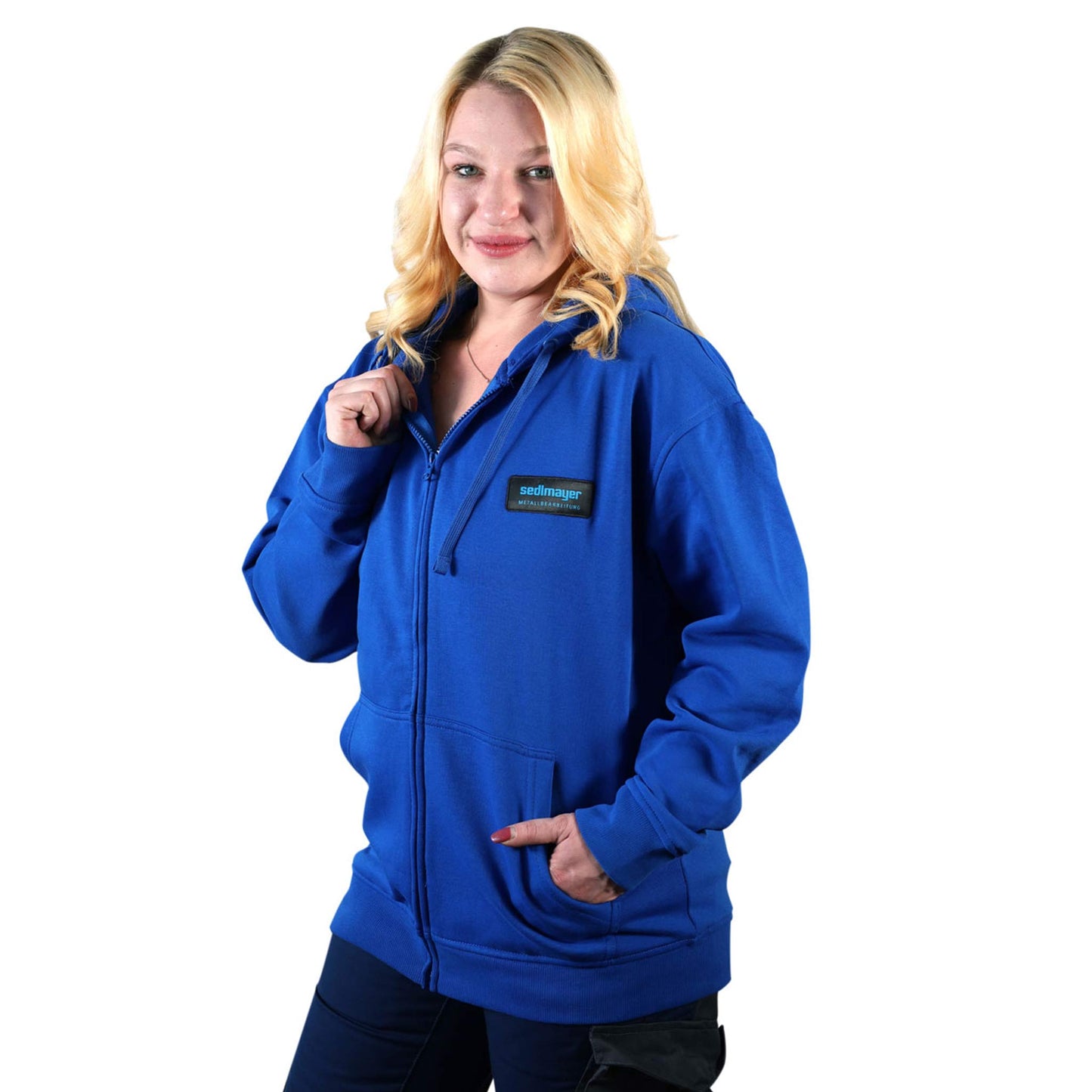 Kapuzenjacke Royalblau (SEDLMAYER)