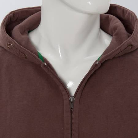 MUTSCH Zip-Hoody color: BRAUN