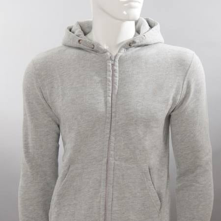 MUTSCH Zip-Hoody color: HELLGRAU