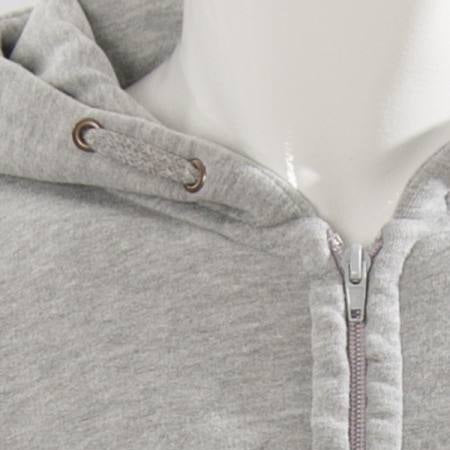 MUTSCH Zip-Hoody color: HELLGRAU