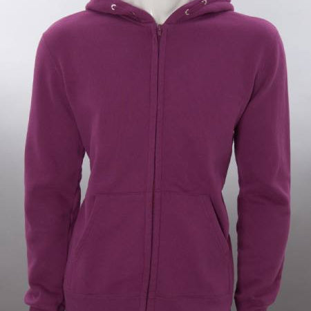 MUTSCH Zip-Hoody color: LILA