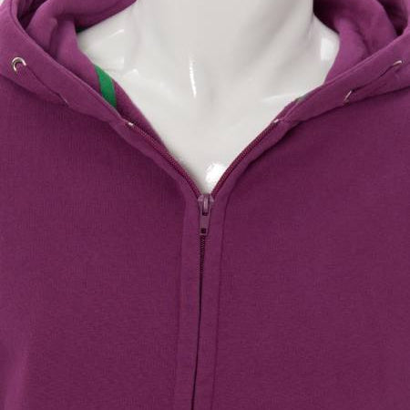 MUTSCH Zip-Hoody color: LILA