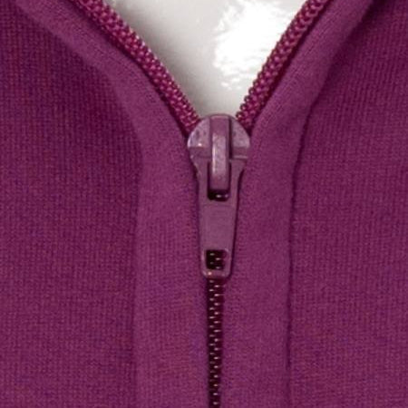 MUTSCH Zip-Hoody color: LILA
