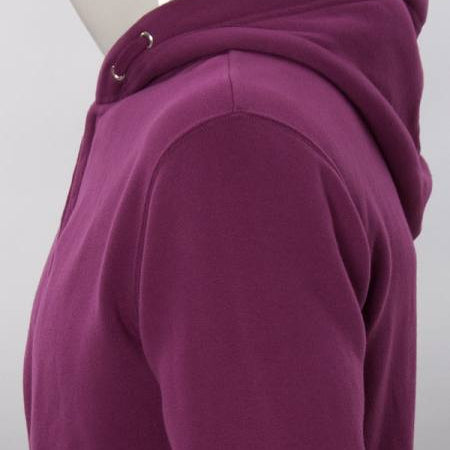 MUTSCH Zip-Hoody color: LILA